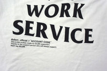 Load image into Gallery viewer, 極美品 DUALISM デュアリズム NOT ANTI SNS 長袖Ｔシャツ ホワイト DLSM フォロワー1万人記念 コットン プリント サイズL 中古 4b000895