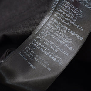 新品同様 BALENCIAGA バレンシアガ バギーデニムパンツ 675230 XSサイズ ブラック ソフトデニム ブラック金具 中古 4a008951