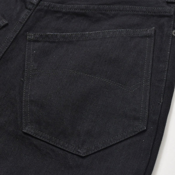 新品同様 BALENCIAGA バレンシアガ バギーデニムパンツ 675230 XSサイズ ブラック ソフトデニム ブラック金具 中古 4a008951