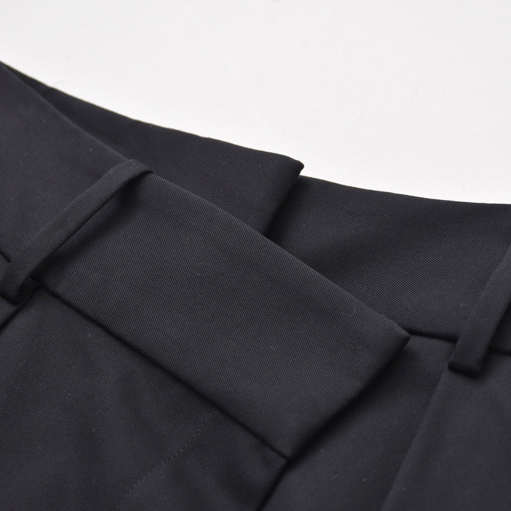 New and unused LOEWE wrap skirt S540Y08XAN 32 size asymmetric black adjuster silver hardware used 4a008952