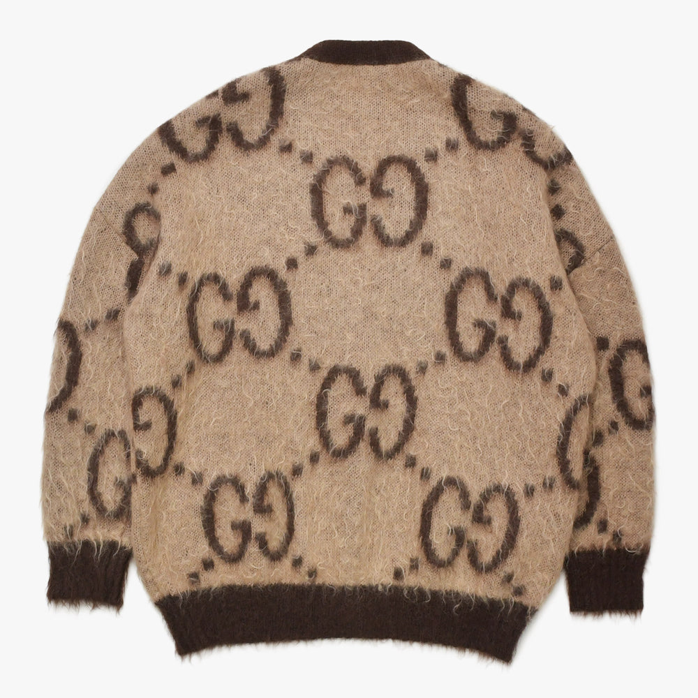 新品同様 BALENCIAGA バレンシアガ チェック ニット セーター 646679 T3192 ブラック グレー サイズXS 中古 4a008959