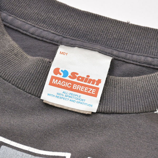 新品未使用 SAINT MICHAEL セントマイケル PIXAR_SS T-SHIRT / SID 半袖Tシャツ SM-MK1-0000-C92 サイズL Toy Story 中古 4a008970