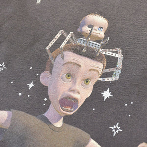新品未使用 SAINT MICHAEL セントマイケル PIXAR_SS T-SHIRT / SID 半袖Tシャツ SM-MK1-0000-C92 サイズL Toy Story 中古 4a008970
