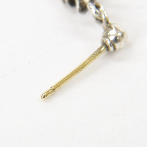 CHROME HEARTS クロムハーツ TNY E CH PLS 1 タイニーE CHプラス ドロップピアス 重量約1.17g シルバー925 片耳用 美品 中古 4a009006