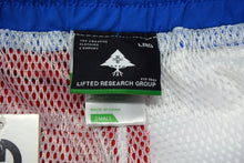 Load image into Gallery viewer, 新品未使用 LRG エルアールジー ショーツ ショートパンツ C206001 サイズS 切り替えしデザイン マルチカラー 中古 4b000911