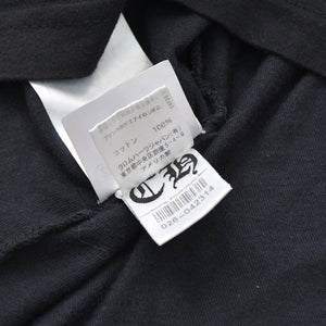 極美品 CHROME HEARTS クロムハーツ Made in Hollywood Vertical Logo Tee Sサイズ ブラック ピンク スクロールラベル クロス 中古 4a009187