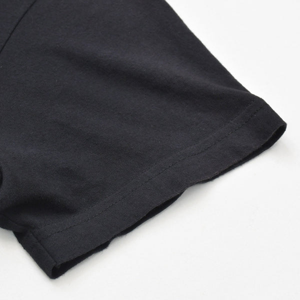 極美品 CHROME HEARTS クロムハーツ Made in Hollywood Vertical Logo Tee Sサイズ ブラック ピンク スクロールラベル クロス 中古 4a009187