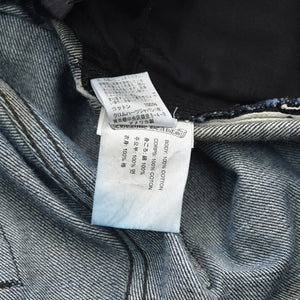 CHROME HEARTS クロムハーツ ジーンズ デニムパンツ サイズ30 クロスボールボタン ネイビー シルバー925 新型 美品 中古 4a009188