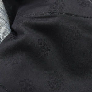 CHROME HEARTS クロムハーツ ジーンズ デニムパンツ サイズ30 クロスボールボタン ネイビー シルバー925 新型 美品 中古 4a009188