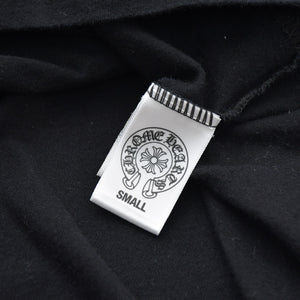 CHROME HEARTS クロムハーツ 半袖Tシャツ サイズS CHプラス オールドイングリッシュ ブラック ホワイト 美品 中古 4a009190