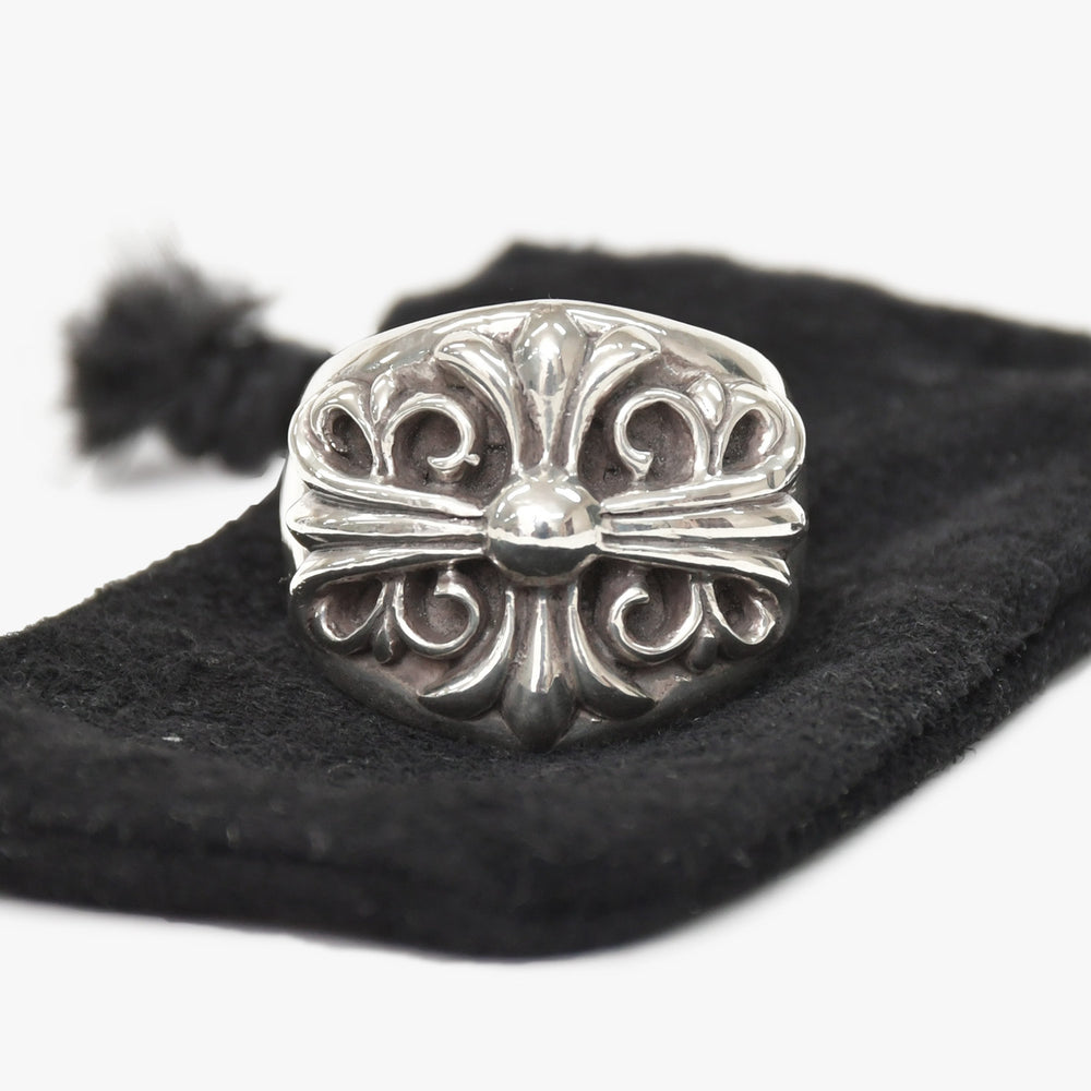 極美品 CHROME HEARTS クロムハーツ KEEPER キーパー リング 指輪 重量約24.95g サイズ21号 スターリングシルバー 中古 4a009199