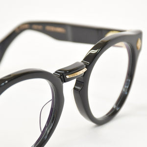 新品未使用 CHROME HEARTS クロムハーツ PETER ARNELL ピーター アーネル 伊達メガネ サイズ48□25-140 18KGP CHプラス 中古 4a009207