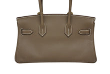 画像をギャラリービューアに読み込む, 新品未使用 HERMES エルメス ショルダーバーキン29 ハンドバッグ エバーカラー エトープ K刻印 SV金具 中古 4b009240