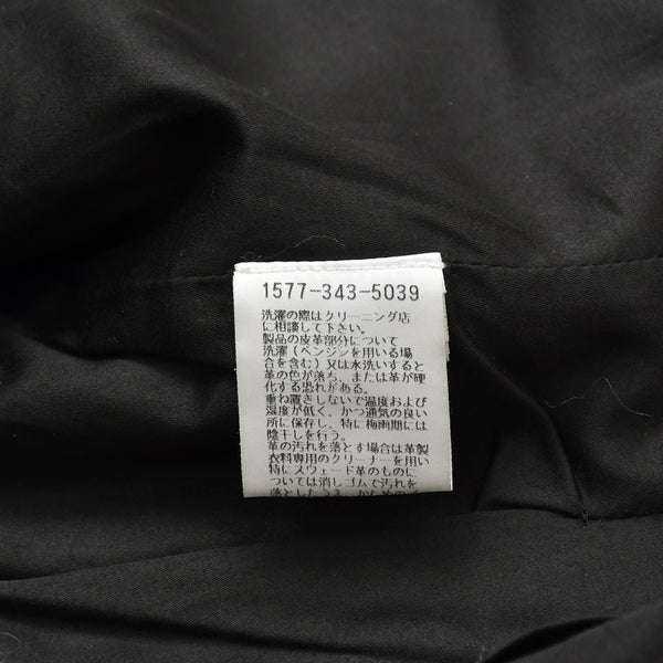 Alexander McQueen アレキサンダー マックイーン レザーフライトジャケット サイズ38 ブラック アーカイブ 美品 中古 4a009313