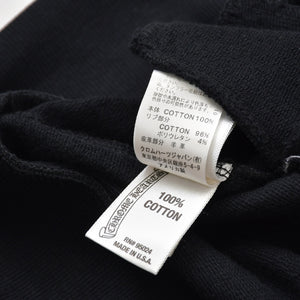 新品同様 CHROME HEARTS クロムハーツ カーディガン クロスボールボタン クロスパッチ コットン シルバー925 ブラック シルバー金具 サイズM 中古 4a009341