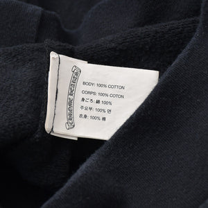 Very Good Condition CHROME HEARTS Arm Stencil Hoodie Parka Cotton Black White Size S Used 4a009378
