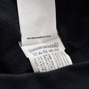 Very Good Condition CHROME HEARTS Arm Stencil Hoodie Parka Cotton Black White Size S Used 4a009378