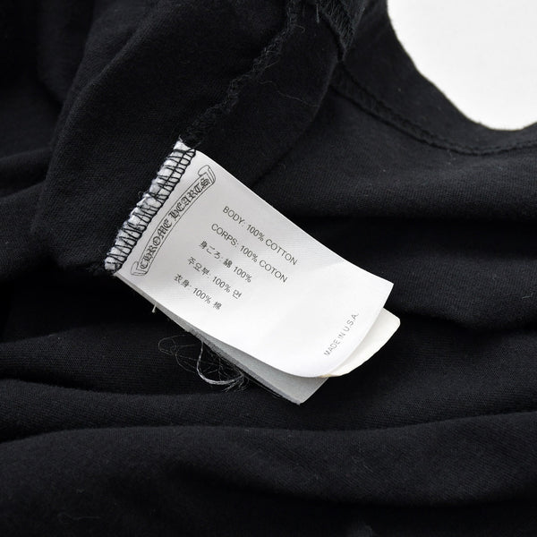 CHROME HEARTS Neck Logo Long Sleeve Tee Neck Logo Long Sleeve Tee Black Size L Good Condition Used 4a009380