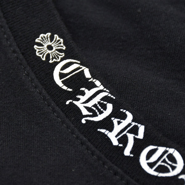 CHROME HEARTS Neck Logo Long Sleeve Tee Neck Logo Long Sleeve Tee Black Size L Good Condition Used 4a009380