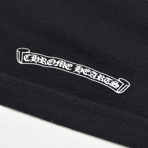 CHROME HEARTS Neck Logo Long Sleeve Tee Neck Logo Long Sleeve Tee Black Size L Good Condition Used 4a009380