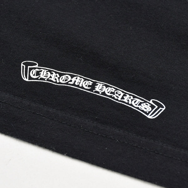 CHROME HEARTS Neck Logo Long Sleeve Tee Neck Logo Long Sleeve Tee Black Size L Good Condition Used 4a009380