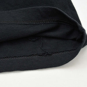 Very Good Condition CHROME HEARTS Men's Half Sleeve Pocket T-Shirt CH Cross Hairy Dagger Black Size L Used 4a009381
