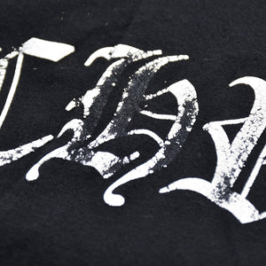 Very Good Condition CHROME HEARTS Men's Half Sleeve Pocket T-Shirt CH Cross Hairy Dagger Black Size L Used 4a009381