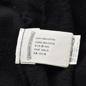 Very Good Condition CHROME HEARTS Foti Harristita Zip Up Parka Scroll Logo Star Black Silver Size L Used 4a009382