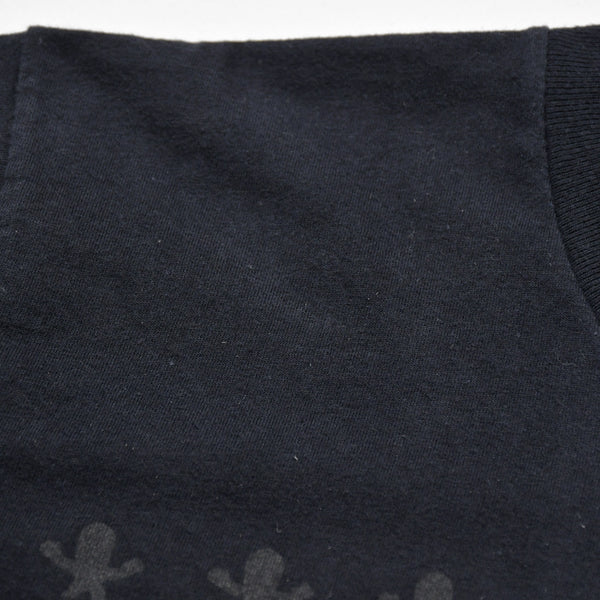 CHROME HEARTS FOTI HARRIS TEETER Short sleeve T-shirt Made in USA Cotton Black Red Size S Good Condition Used 4a009383