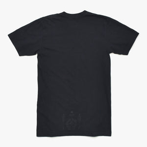 CHROME HEARTS FOTI HARRIS TEETER Short sleeve T-shirt Made in USA Cotton Black Red Size S Good Condition Used 4a009383