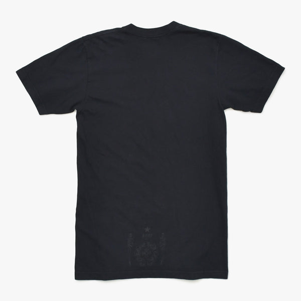 CHROME HEARTS FOTI HARRIS TEETER Short sleeve T-shirt Made in USA Cotton Black Red Size S Good Condition Used 4a009383