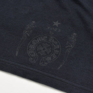 CHROME HEARTS FOTI HARRIS TEETER Short sleeve T-shirt Made in USA Cotton Black Red Size S Good Condition Used 4a009383