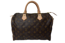 Load image into Gallery viewer, 極美品 LOUIS VUITTON ルイヴィトン スピーディ30 ハンドバッグ M41526 旧型 モノグラムキャンバス ブラウン 中古 4c069417