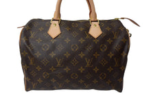 Load image into Gallery viewer, 極美品 LOUIS VUITTON ルイヴィトン スピーディ30 ハンドバッグ M41526 旧型 モノグラムキャンバス ブラウン 中古 4c069417