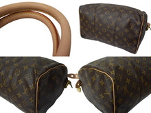 Load image into Gallery viewer, 極美品 LOUIS VUITTON ルイヴィトン スピーディ30 ハンドバッグ M41526 旧型 モノグラムキャンバス ブラウン 中古 4c069417