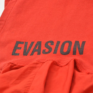 極美品 RAF SIMONS ラフシモンズ 02SS ノースリーブ シャツフーディ サイズ46 テロ期 レッド カットオフ アーカイブ 中古 4a009432