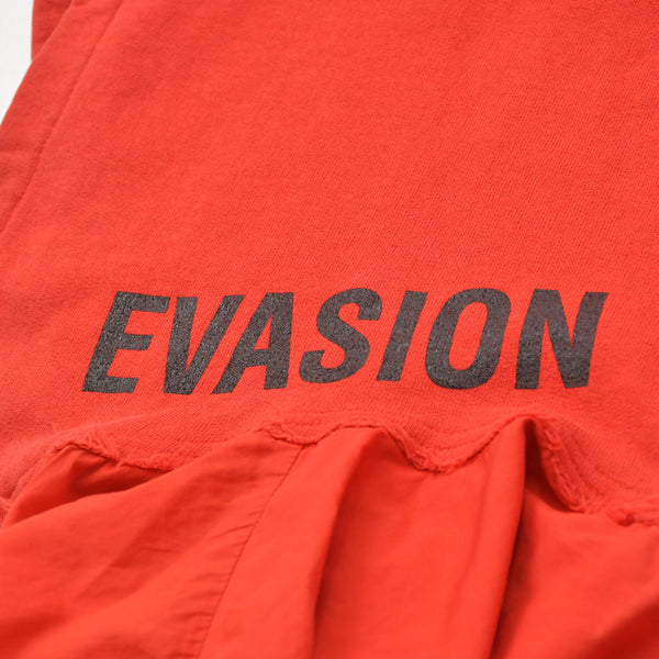 極美品 RAF SIMONS ラフシモンズ 02SS ノースリーブ シャツフーディ サイズ46 テロ期 レッド カットオフ アーカイブ 中古 4a009432