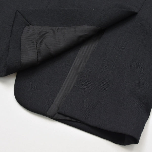 極美品 RAF SIMONS ラフシモンズ 99AW シングル テーラードジャケット サイズ46 ブラック ウール アーカイブ ディスオーダー期 中古 4a009435