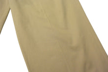画像をギャラリービューアに読み込む, 極美品 PRADA プラダ パンツ ストレートカット ロゴ プレート P289H S000 1BMS ベージュ コットン サイズ36 中古 4b000947