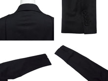 画像をギャラリービューアに読み込む, 新品未使用 Christian Dior クリスチャンディオール ジャケット 29TC275A4739 サイズ48 ブラック ウール 中古 4b000949