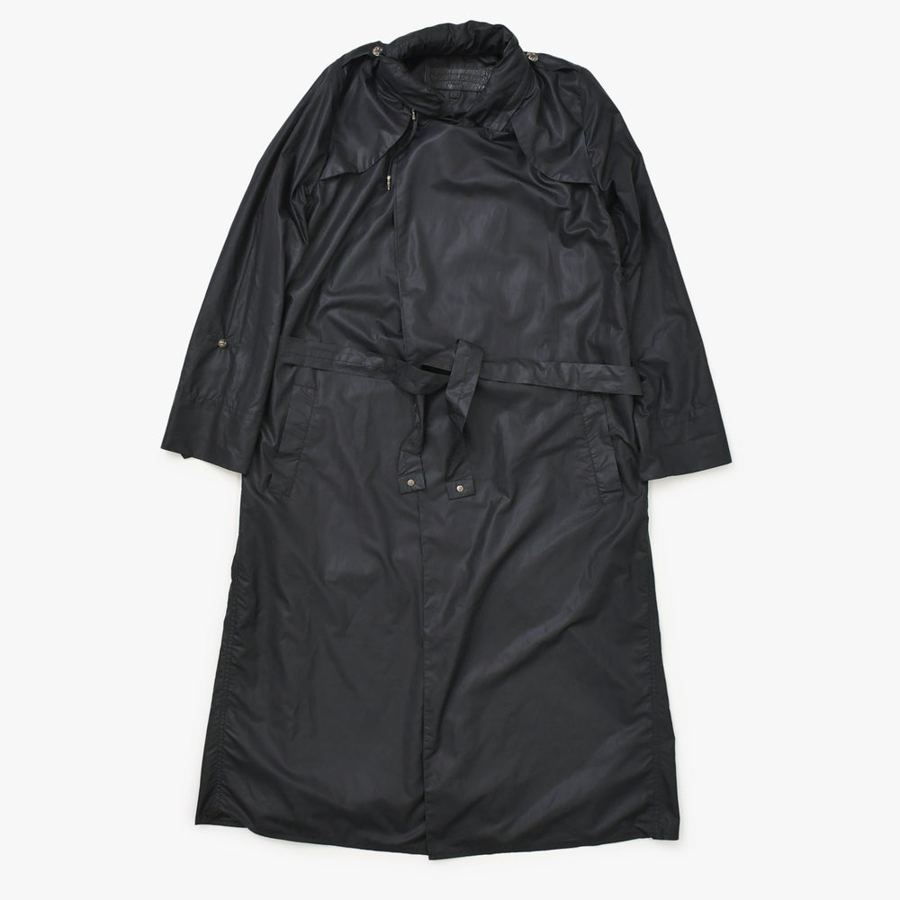 CHROME HEARTS クロムハーツ ダガージップ ナイロンコート ブラック サイズXS RN＃ 97729 美品 中古 4a000953