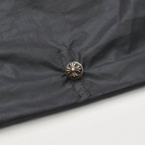 CHROME HEARTS Dagger Zip Nylon Coat Black Size XS RN# 97729 Good Condition Used 4a000953