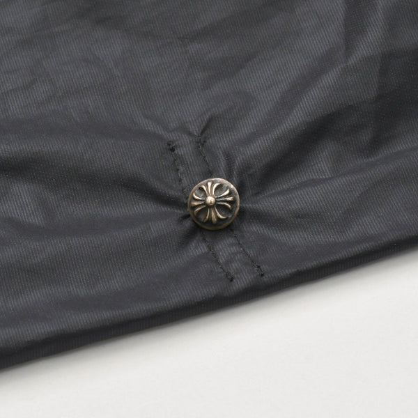 CHROME HEARTS Dagger Zip Nylon Coat Black Size XS RN# 97729 Good Condition Used 4a000953
