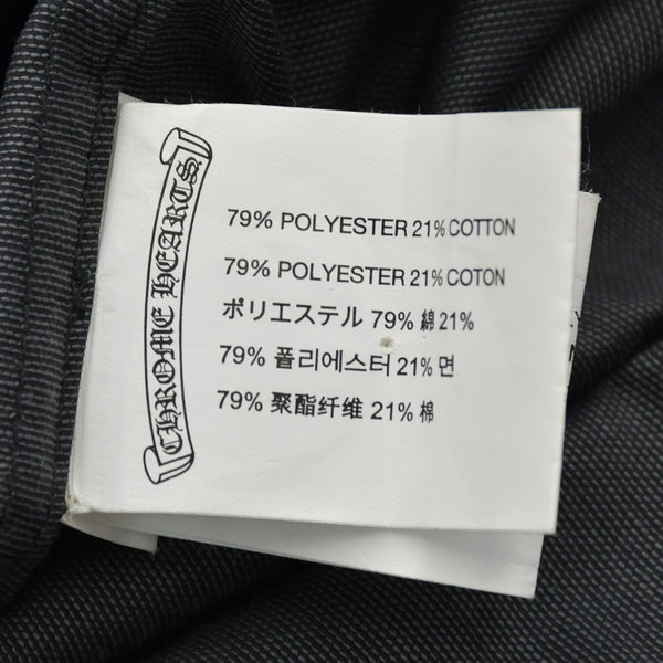 CHROME HEARTS Dagger Zip Nylon Coat Black Size XS RN# 97729 Good Condition Used 4a000953