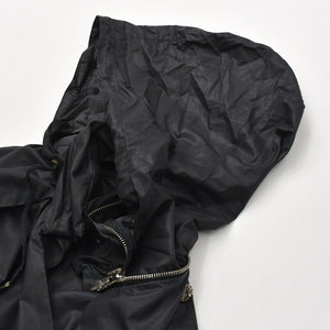 CHROME HEARTS Dagger Zip Nylon Coat Black Size XS RN# 97729 Good Condition Used 4a000953