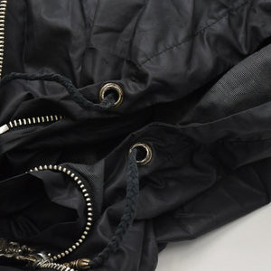 CHROME HEARTS Dagger Zip Nylon Coat Black Size XS RN# 97729 Good Condition Used 4a000953
