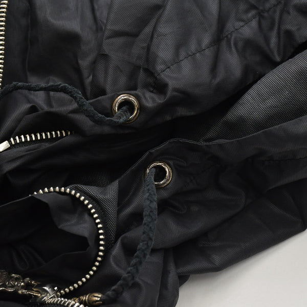 CHROME HEARTS Dagger Zip Nylon Coat Black Size XS RN# 97729 Good Condition Used 4a000953