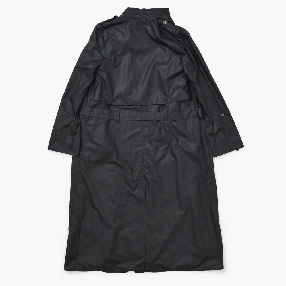 CHROME HEARTS クロムハーツ ダガージップ ナイロンコート ブラック サイズXS RN＃ 97729 美品 中古 4a000953