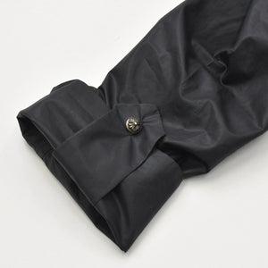 CHROME HEARTS Dagger Zip Nylon Coat Black Size XS RN# 97729 Good Condition Used 4a000953