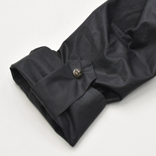 CHROME HEARTS Dagger Zip Nylon Coat Black Size XS RN# 97729 Good Condition Used 4a000953